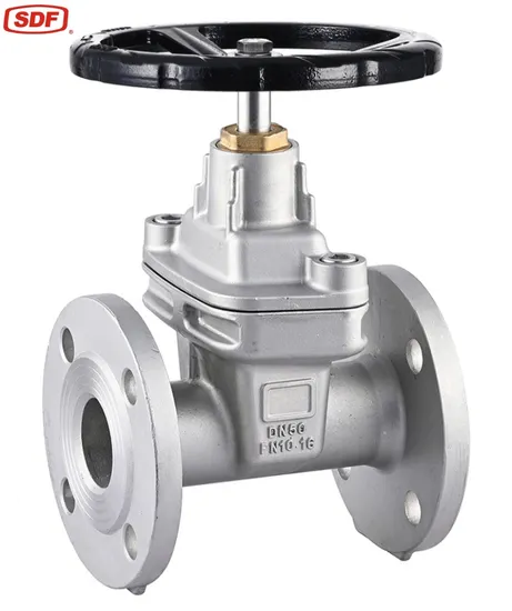 Heavy Duty DN150 Soft Seal Gate Valve, Z45X-16p, 304 Stainless Steel